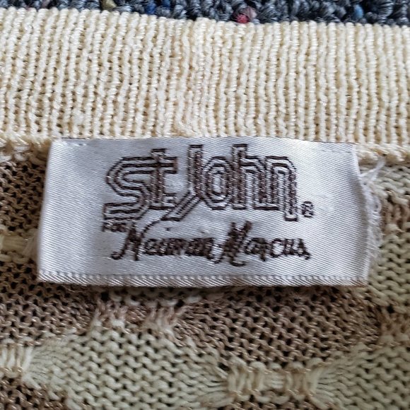 Vintage ST JOHN by Marie Gray for Neiman Marcus Santana Knit Blazer Sz 4 S - Picture 5 of 5